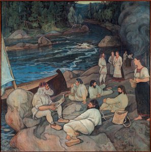 El canto de Väinämöinen de Pekka Halonen
